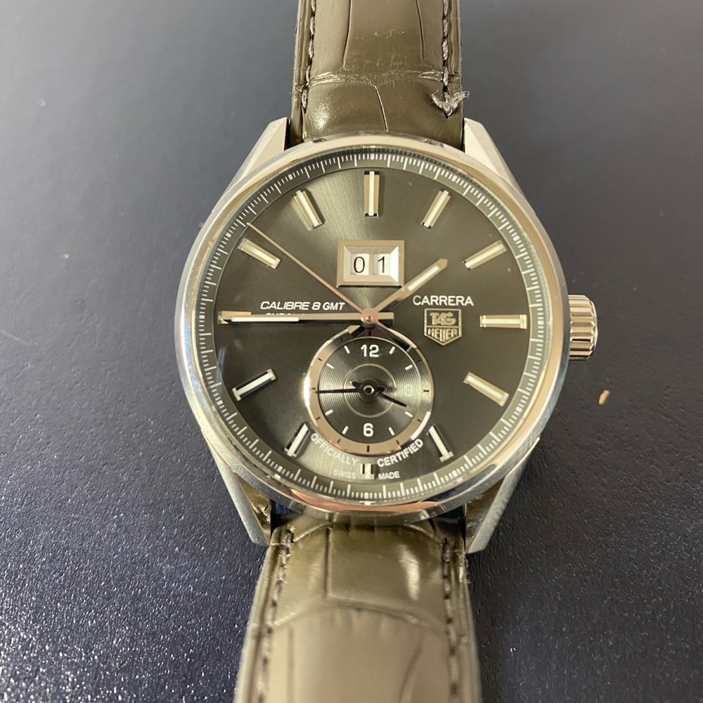 Tag Heuer Carrera Calibre 8 GMT Grande date - Picture 10 of 13